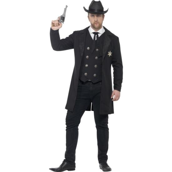 Disfraz de Sheriff Pat Garrett para hombre Disfraz de Sheriff Pat Garrett para hombre