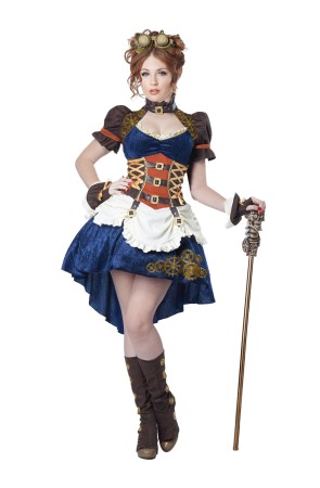 Disfraz Lady Steampunk Mundo para adulta