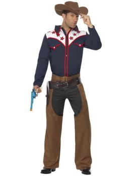 Disfraz Cowboy de Rodeo Texano para hombre