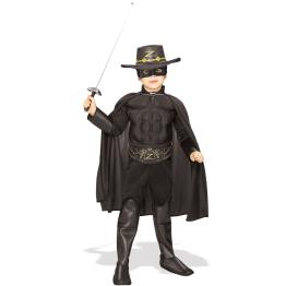 Disfraz del Zorro deluxe para niño