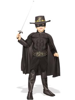Disfraz del Zorro deluxe para niño