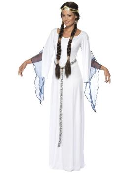Disfraz Doncella Medieval Elena para adulta