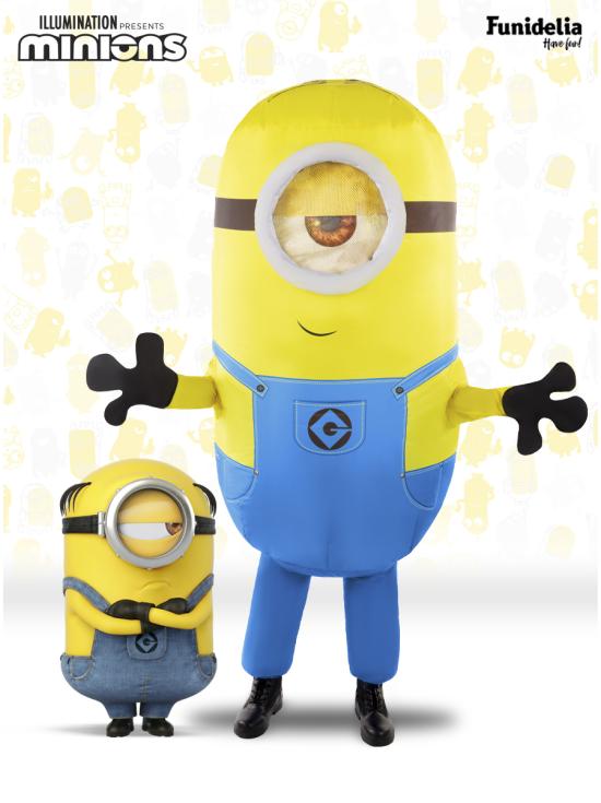 Disfraz hinchable Minions para adulto