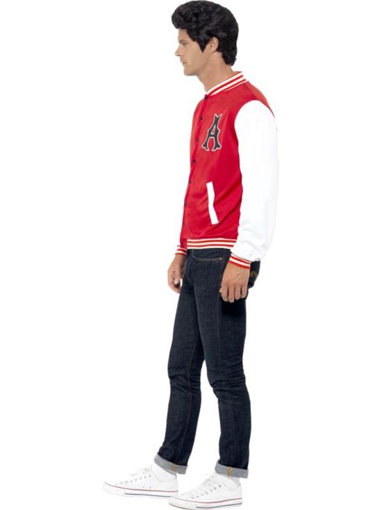 Chaqueta Universitario de los años 50 Grease para adulto