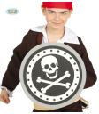 Escudo pirata de EVA infantil de 29 cm