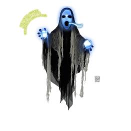 Fantasma Luminoso con Sonidos de Terror