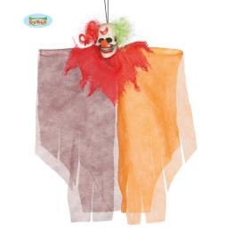 Figura colgante de payaso fantasmal