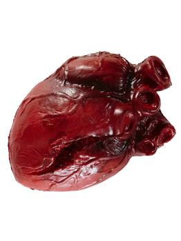 Figura decorativa de corazón sangriento