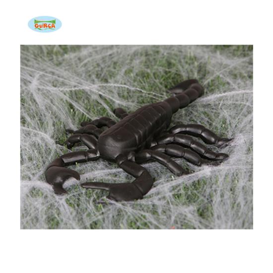 Figura decorativa de escorpión gigante de 19 cm