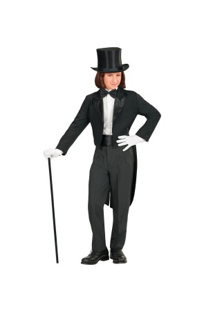 Frac negro elegante para niño