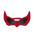 Gafas de diablo rojas