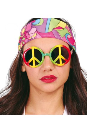Gafas hippie multicolor