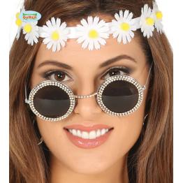 Gafas con Brillantes Hippie