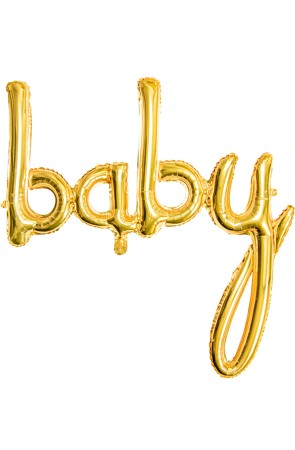 Globo Baby dorado (73 cm)