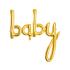 Globo Baby dorado (73 cm)