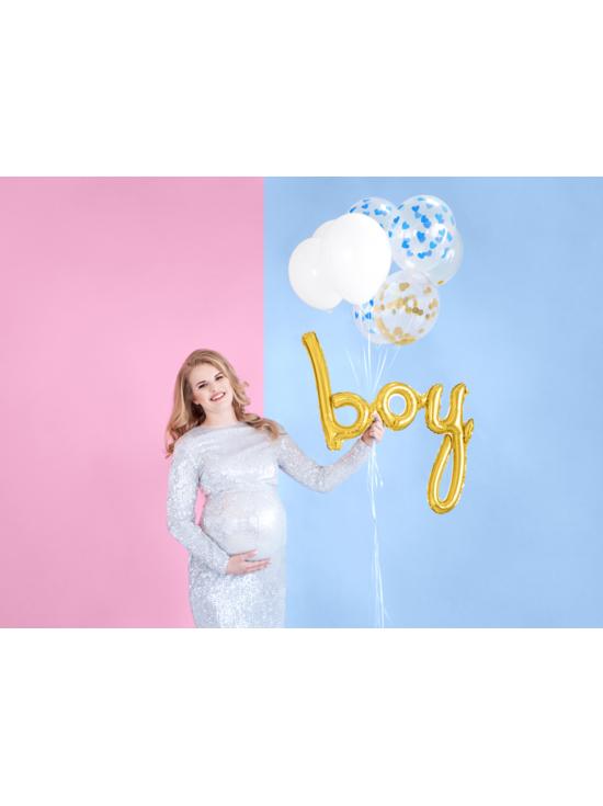 Globo Boy dorado (73 cm)