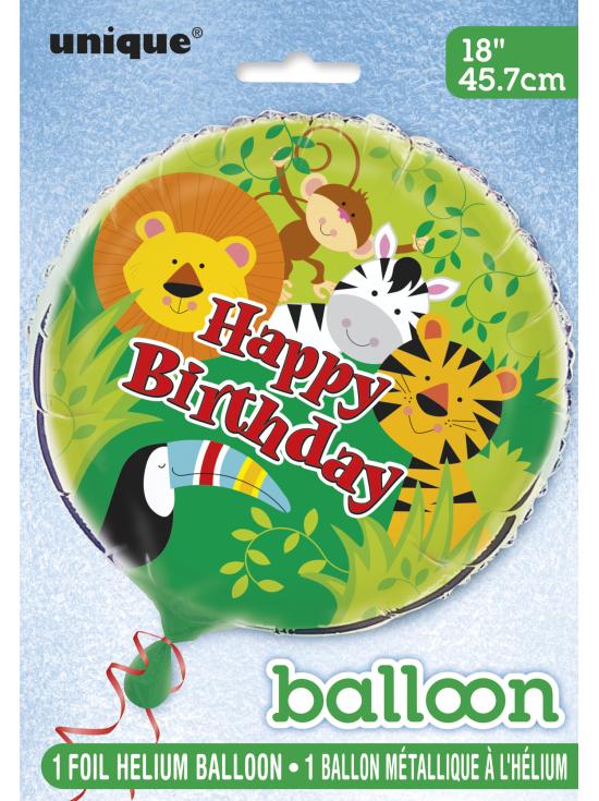 Globo animales de la selva de foil - Animal Jungle