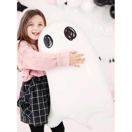 Globo de foil Fantasma Halloween (48x68 cm)