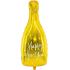 Globo de foil botella "Happy New Year" (32x82 cm)