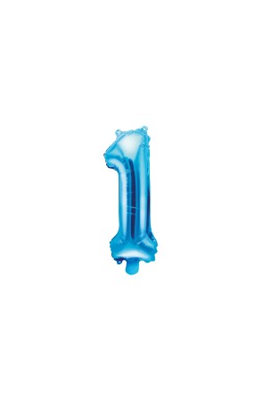 Globo foil "1" azul