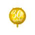 Globo foil "30" dorado