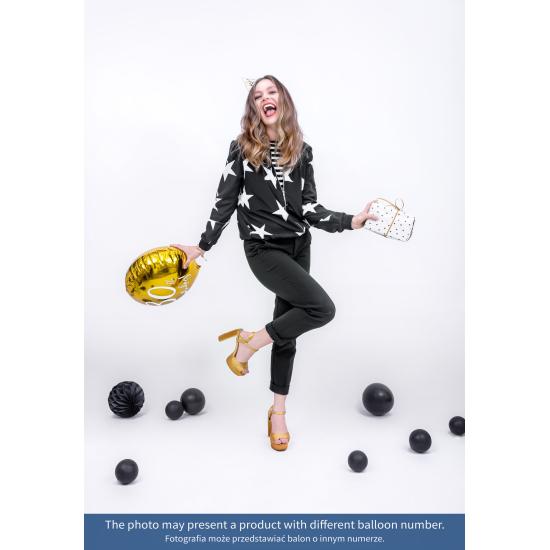 Globo foil "50" dorado