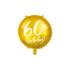 Globo foil "60" dorado