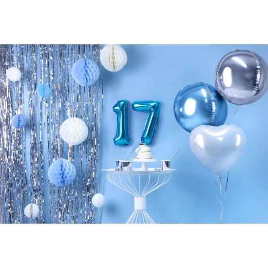 Globo foil "7" azul