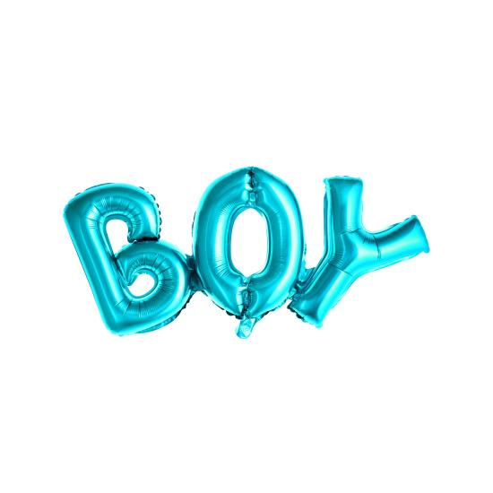 Globo foil "BOY" azul Globo foil "BOY" azul