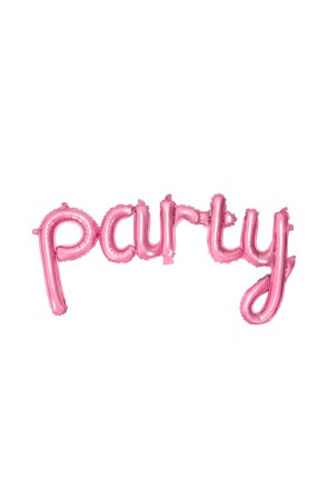 Globo foil "Party" rosa