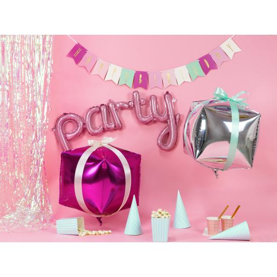 Globo foil "Party" rosa Globo foil "Party" rosa