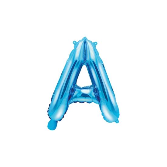 Globo foil letra A azul