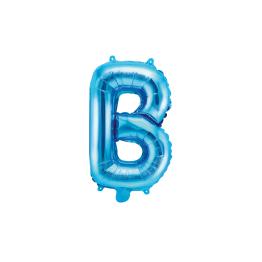 Globo foil letra B azul (35 cm)