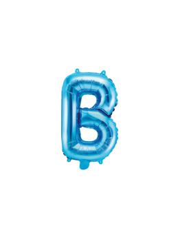 Globo foil letra B azul (35 cm)