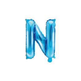 Globo foil letra N azul