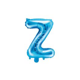 Globo foil letra Z azul (35 cm)