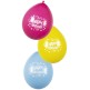 Globos "Happy Birthday" tres colores (25 cm)
