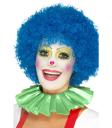 Gorguera de payaso verde para adulto