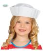 Gorro de marinero blanco infantil ^