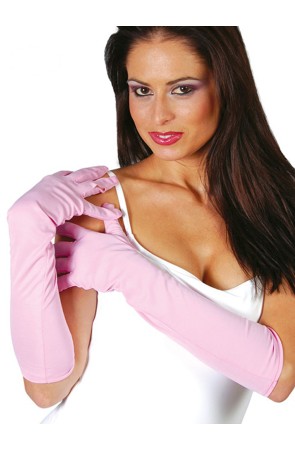 Guantes rosas