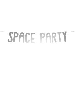 Guirnalda "Space Party" plateada - Space Party