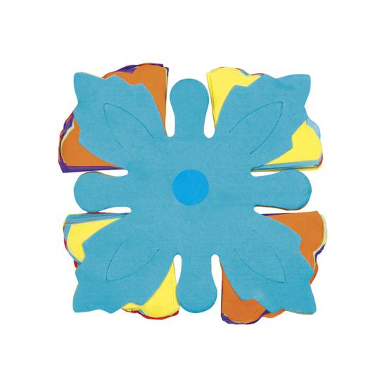 Guirnalda decorativa flores de colores