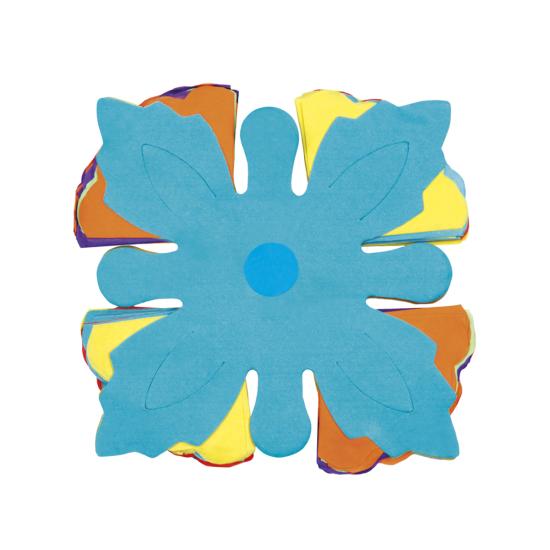 Guirnalda decorativa flores de colores