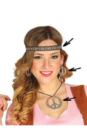 Kit de Accesorios Hippie para mujer