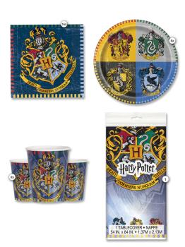 Kit de fiesta Harry Potter Casas 8 personas
