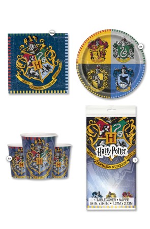 Kit de fiesta Harry Potter Casas 8 personas