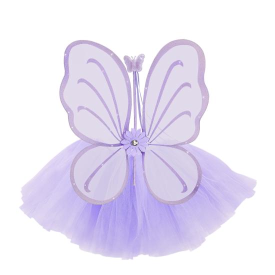 Kit disfraz de Hada Morada para niña