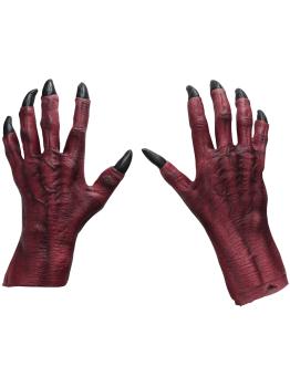Manos Demonio Lujo Latex para adulto