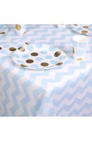 Mantel azul y blanco -Pattern Works Blue