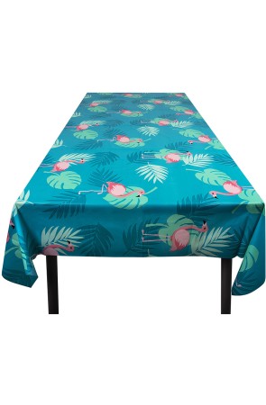 Mantel de flamencos azul - Flamingo Party